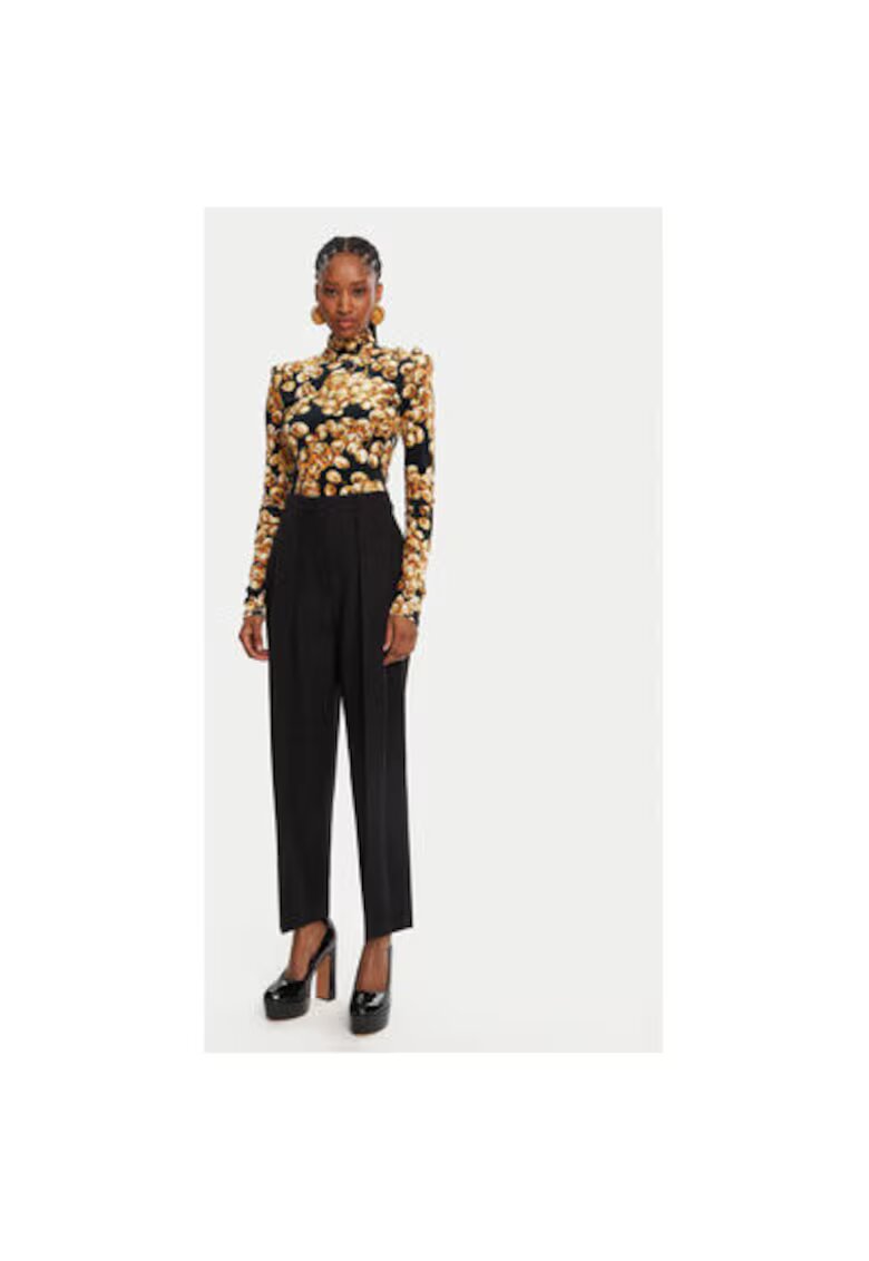 Balmain Дамски панталон - 305313492 - Вълнен - 36 EU - Черен
