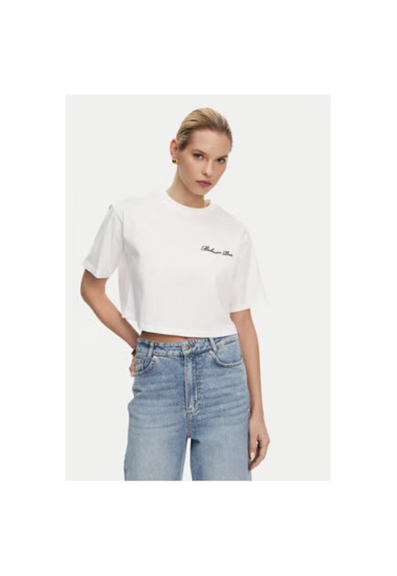 Balmain Дамски тениски - 305313652 - Памук - Бял