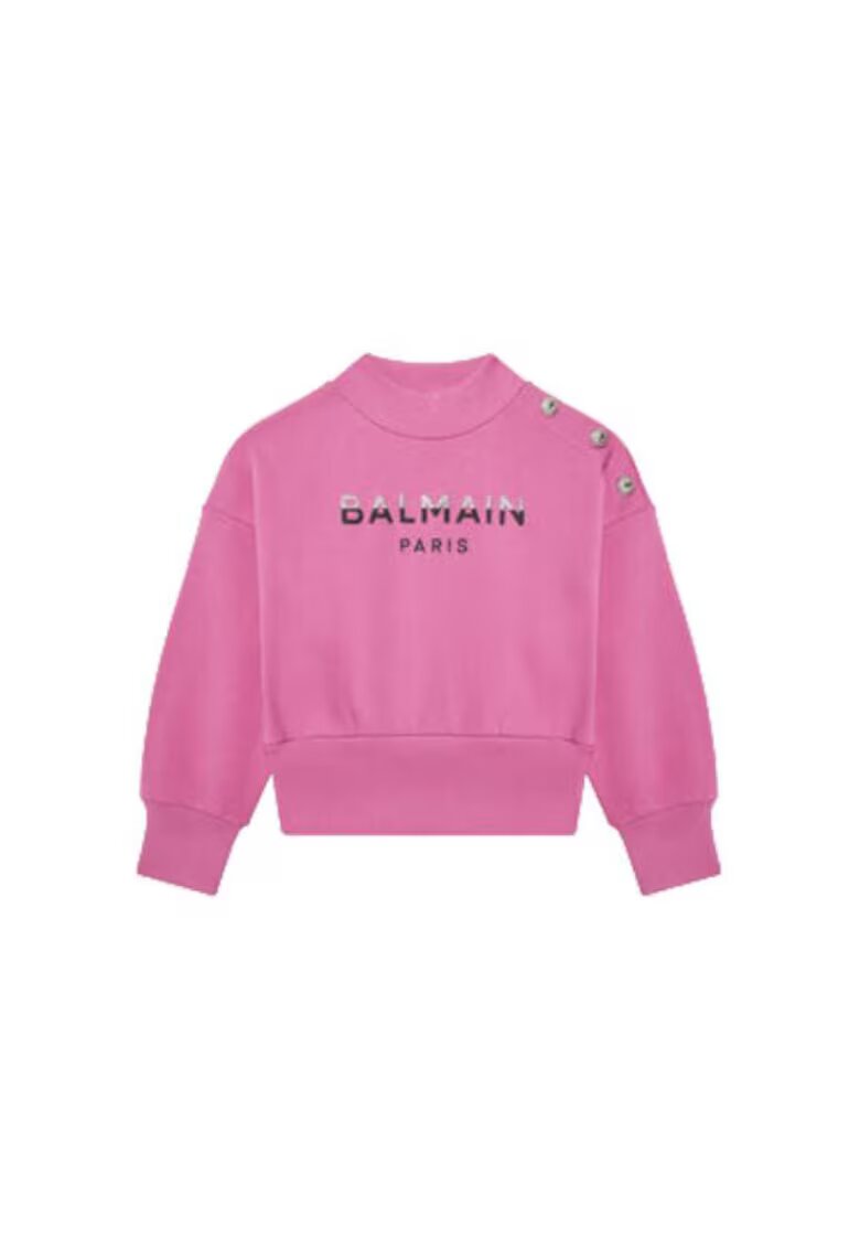 Balmain Детска блуза розова - 100% памук
