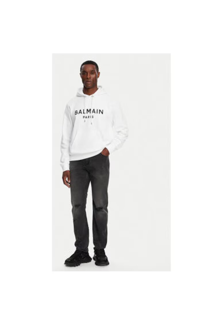 Balmain Мъжка блуза - 305313973 - Памук - Еластан - Бяла - Бял