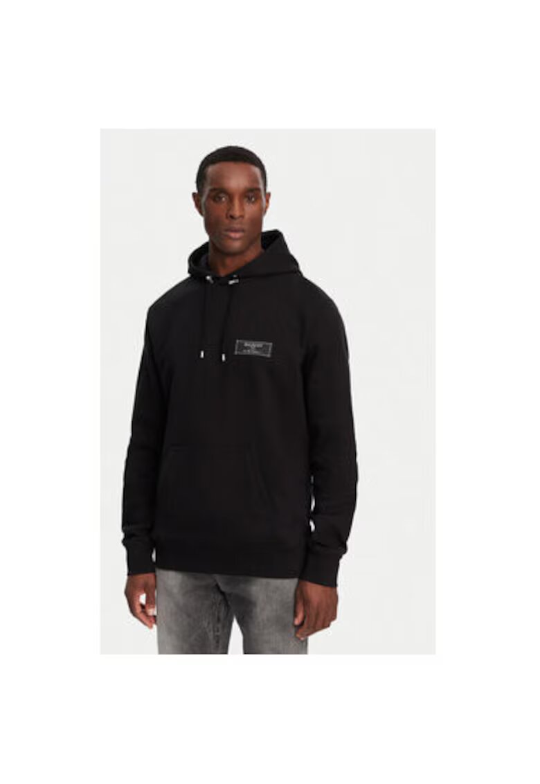 Balmain Мъжки суичър DH1JT047JB53 - Синтетичен - L INTL - Черен