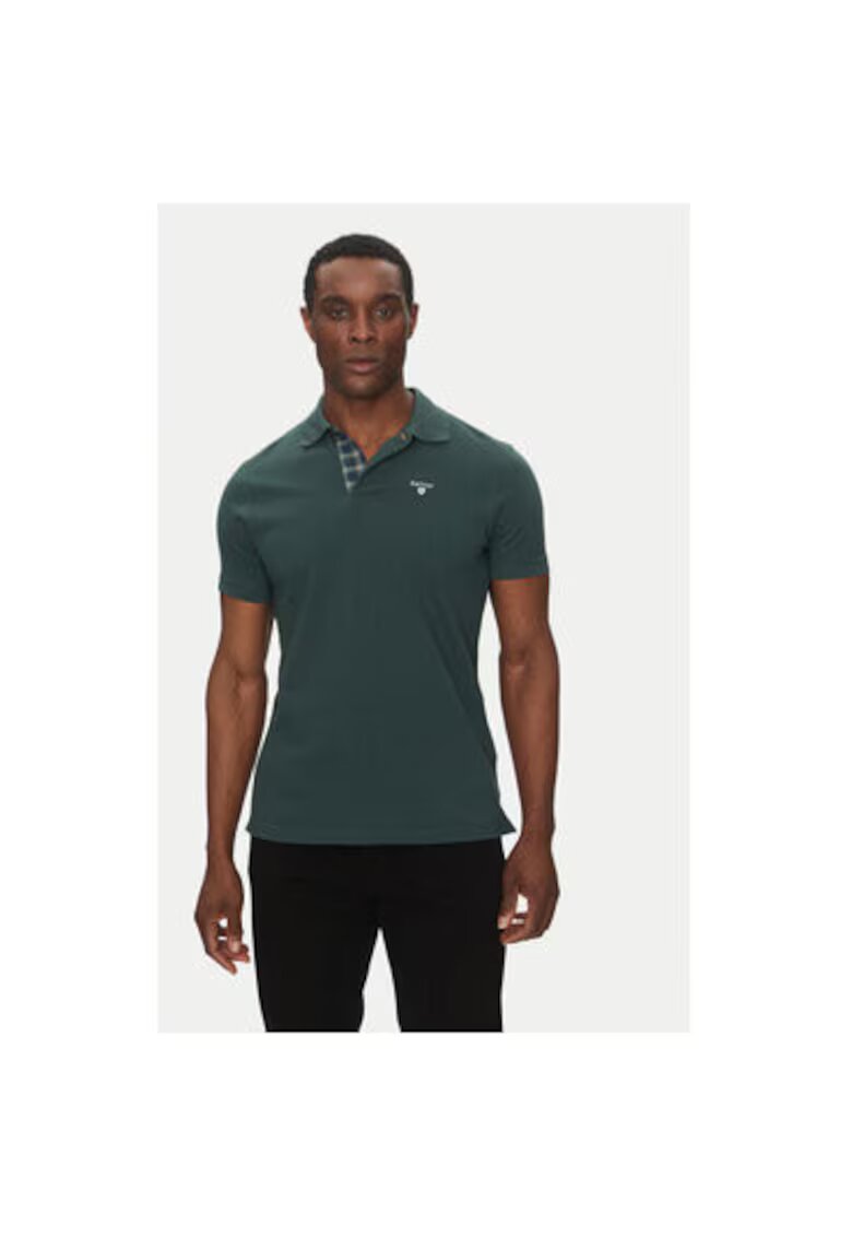Barbour Мъжка поло тениска MML0012GN89 - Памук -