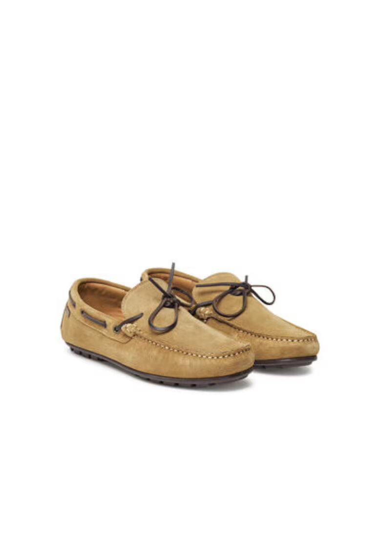 Barbour Мъжки мокасини MFO0796BE31 - Естествена кожа