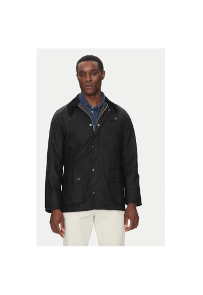 Barbour Мъжко яке MWX0339BK72 - Памук - Черно