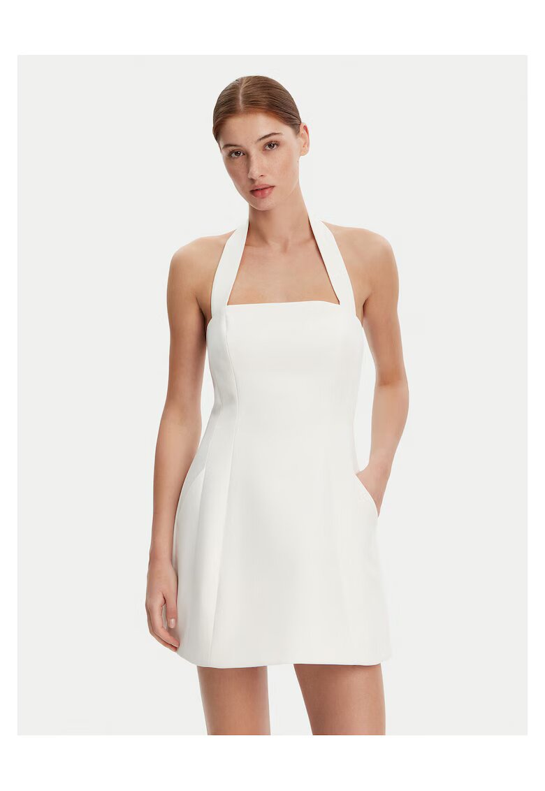 Bardot Коктейлна рокля бяла - полиестер - за жени