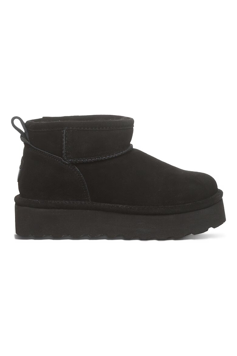 BEARPAW Дамски боти 14046 Естествена кожа Бежов Черен