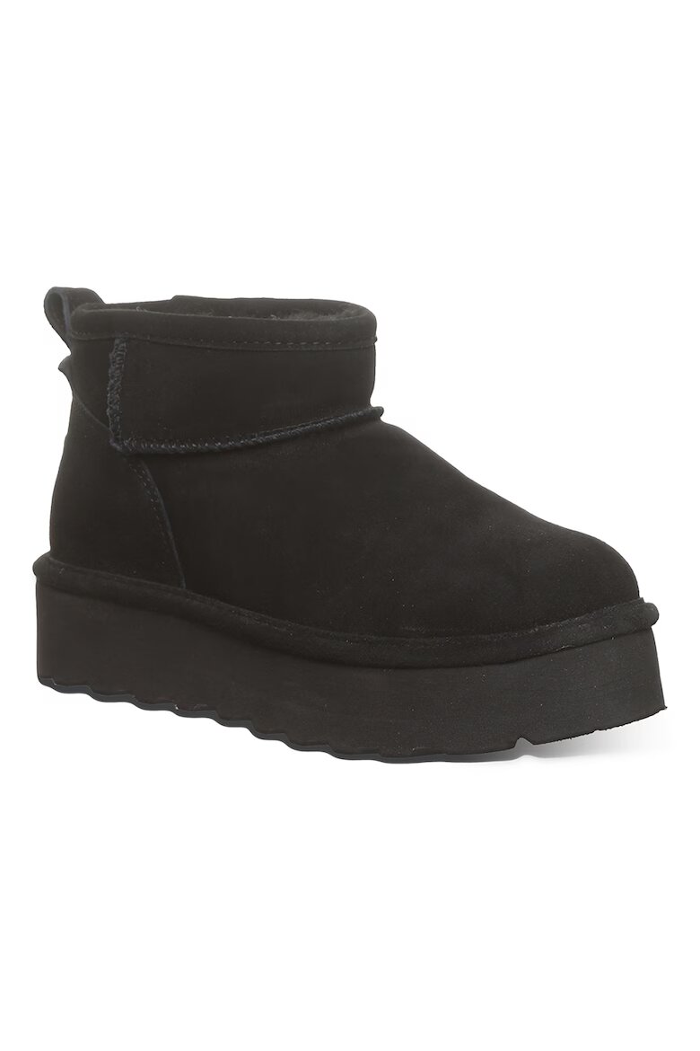 BEARPAW Дамски боти 14046 Естествена кожа Бежов Черен