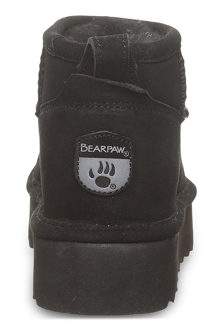 BEARPAW Дамски боти 14046 Естествена кожа Бежов Черен