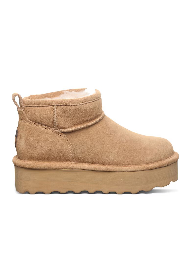 BEARPAW Дамски боти 14046 - Естествена кожа - Бежов - Камел