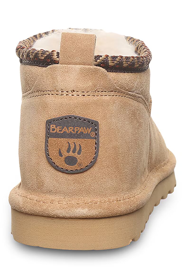 BEARPAW Велурени боти без закопчаване Камел