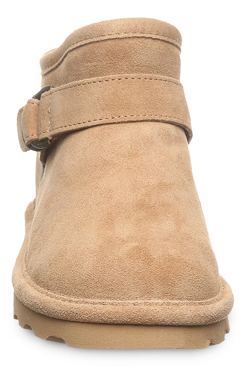 BEARPAW Велурени боти Petite с лесно обуване Камел