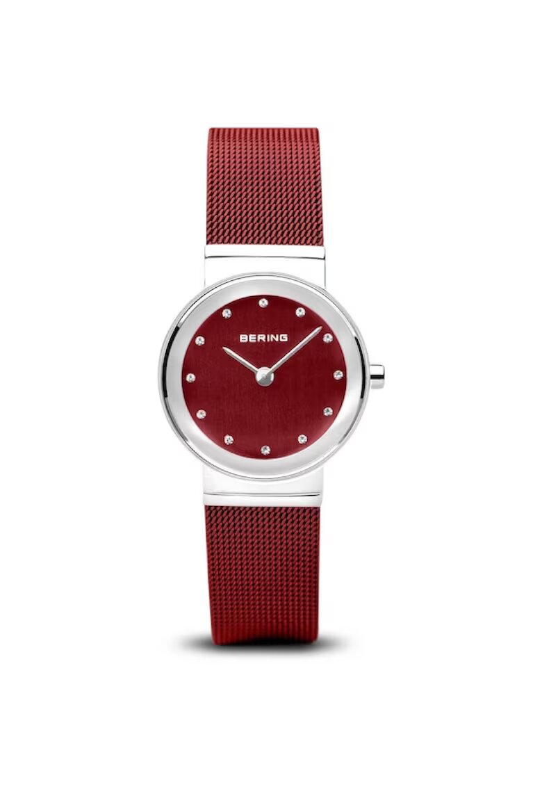 Bering 888122583-Дамски часовник - Classic 10126-303 - Червен