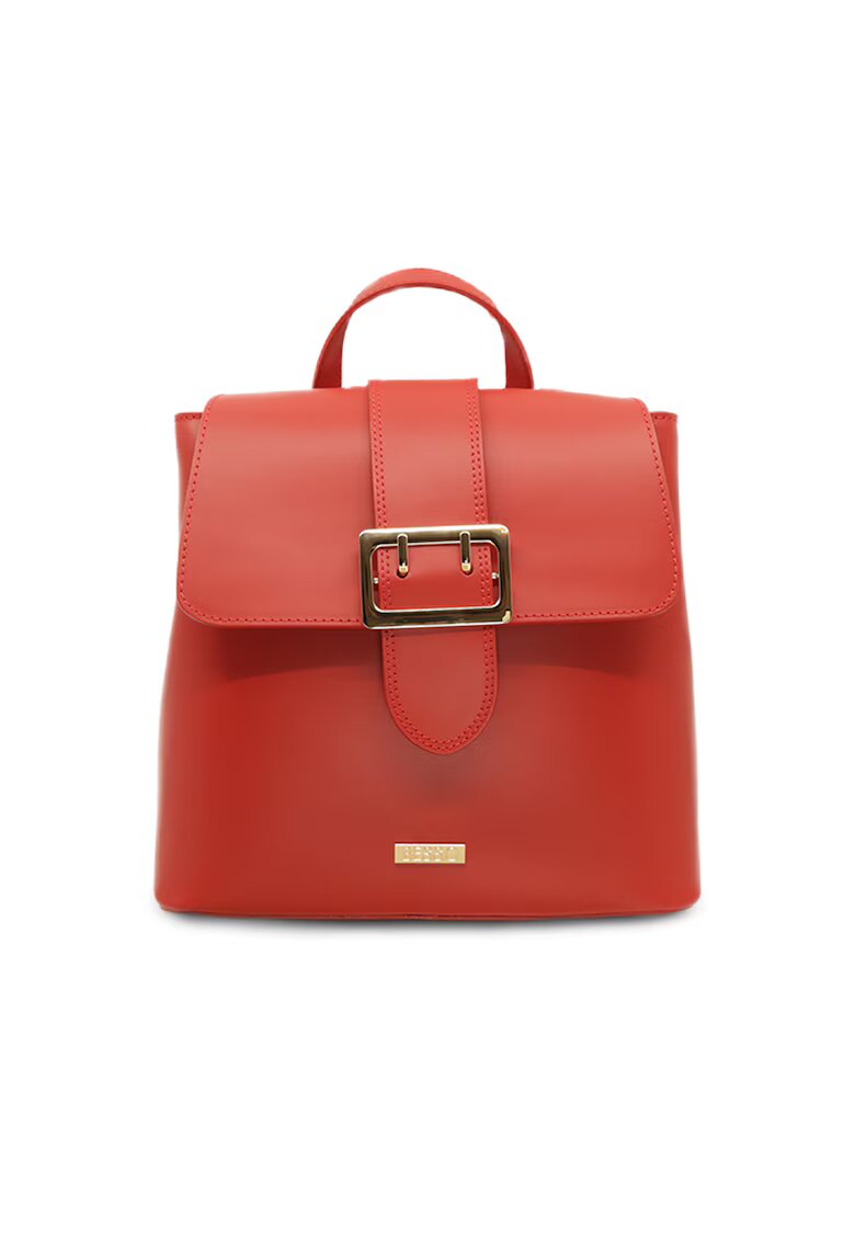 BESSO Раница от естествена кожа Dolce Stile Red