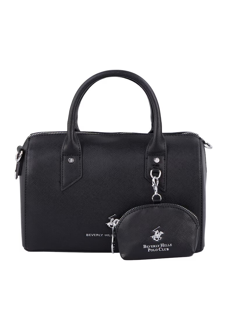 Beverly Hills Polo Club Чанта от еко кожа - Черен