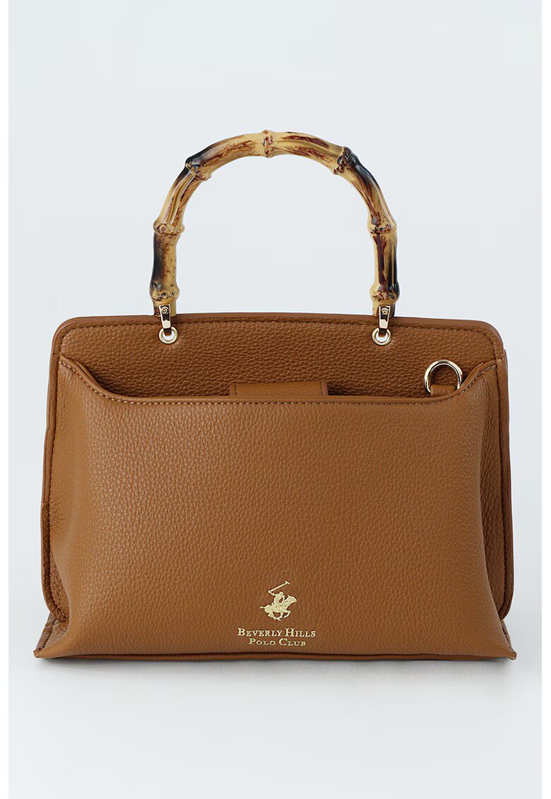 Beverly Hills Polo Club Чанта с бамбукова дръжка