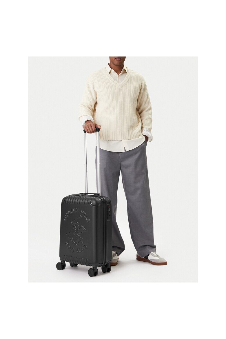 Beverly Hills Polo Club Куфар пластмасов черен 36L One Size INTL