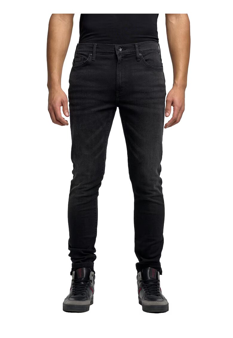 Big Star Дънки Carrot Fit Terry 956 - черен - деним - сив - Черен