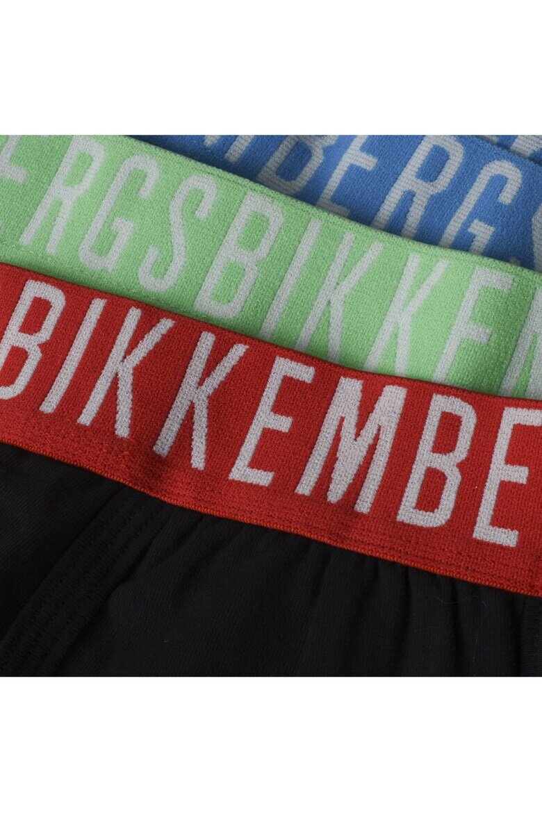 Bikkembergs Мъжко бельо комплект от 3 части многоцветен 95% памук 5% еластан