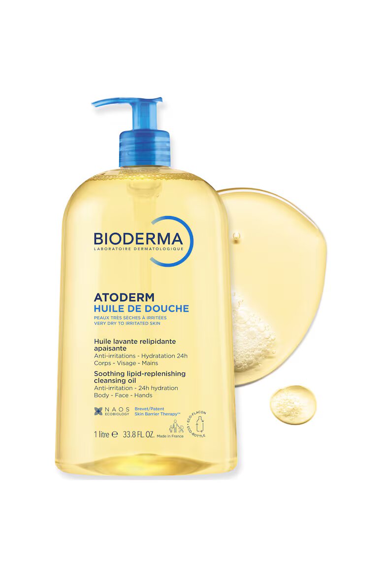 Bioderma Atoderm душ олио за суха/много суха/чувствителна кожа 1000 мл