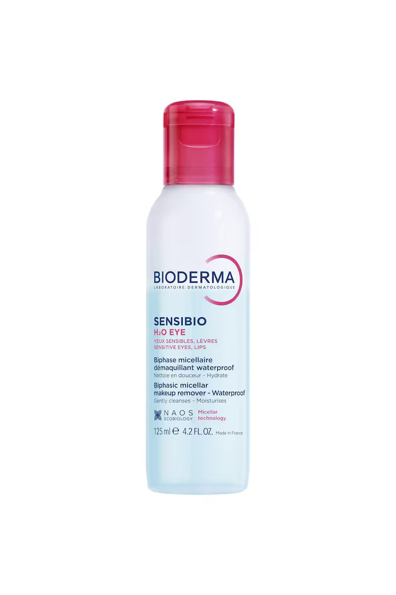 Bioderma Двуфазна мицеларна вода Sensibio H2O Eye 125 мл