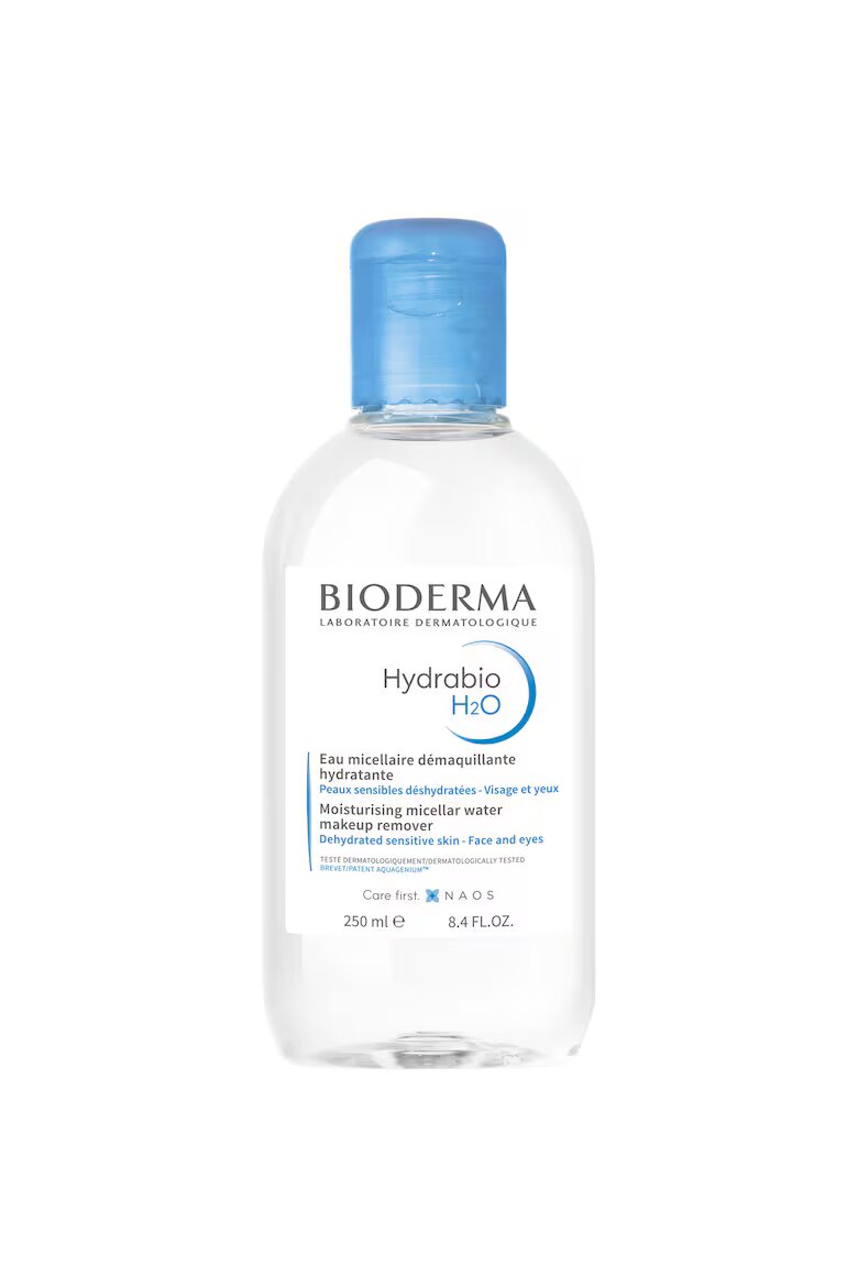 Bioderma Hydrabio H2O мицеларен разтвор за чувствителна/суха кожа 250 мл