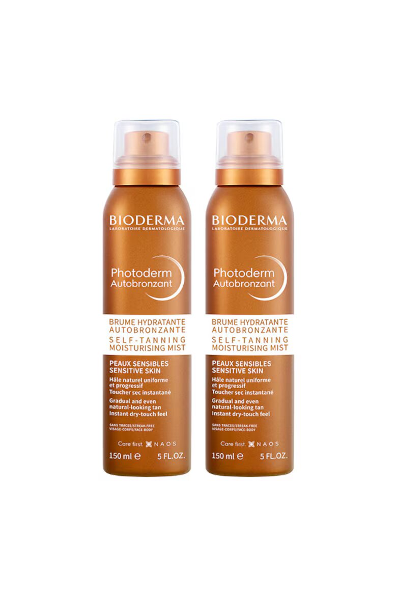 Bioderma Комплект от 2 спрея за автобронзант Photoderm 150 мл
