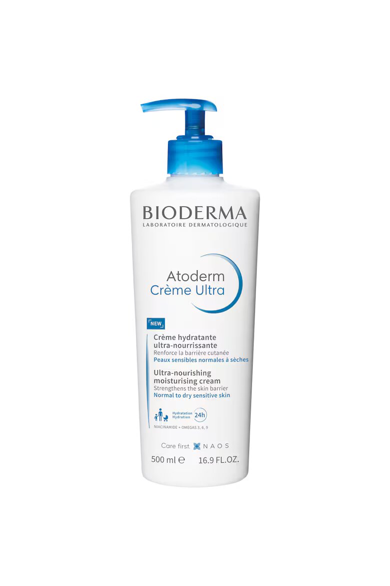 Bioderma Крем за тяло Atoderm За суха кожа 500 мл