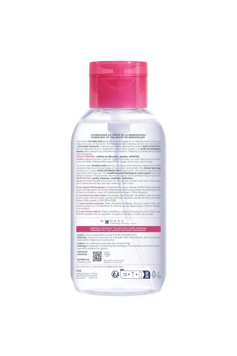 Bioderma Мицеларен лосион Sensibio H2O За чувствителна кожа 850 мл
