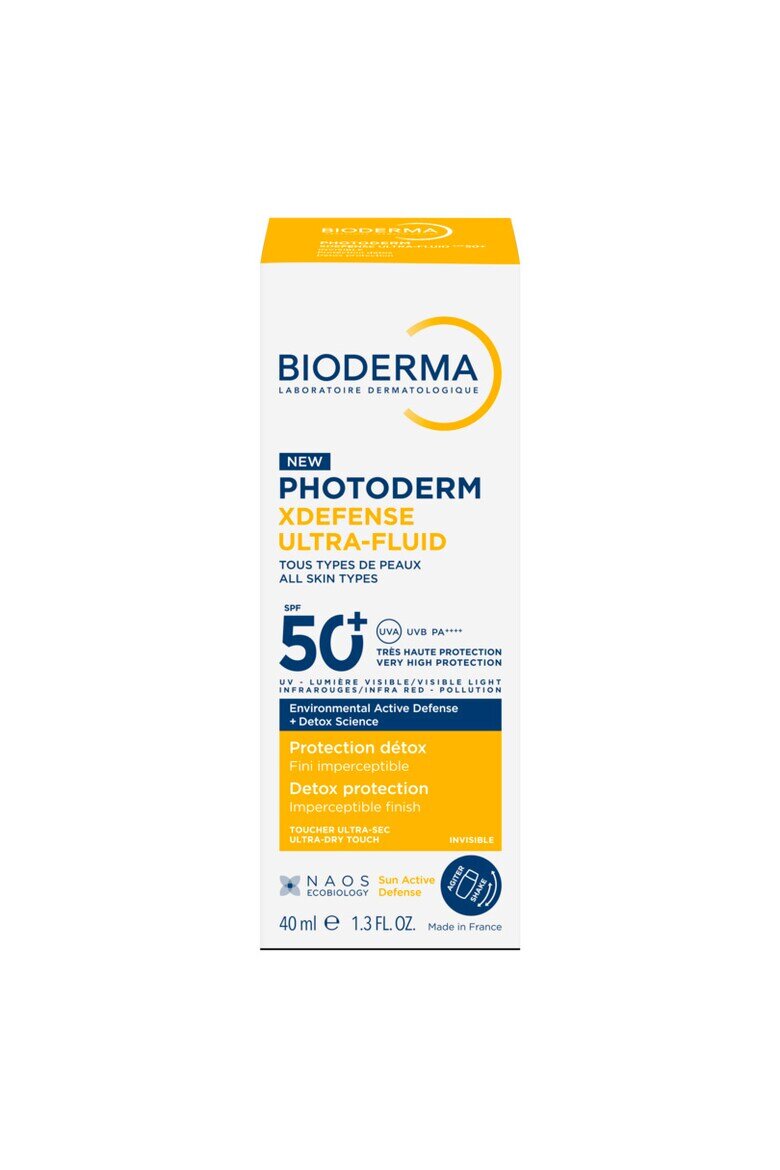 Bioderma Невидим флуид със слънцезащита Photoderm Xdefence SPF 50 40 мл