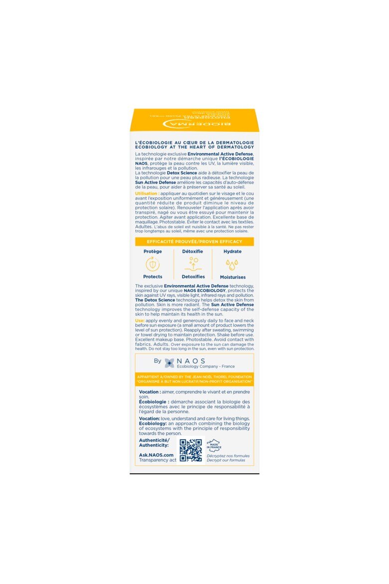 Bioderma Невидим флуид със слънцезащита Photoderm Xdefence SPF 50 40 мл