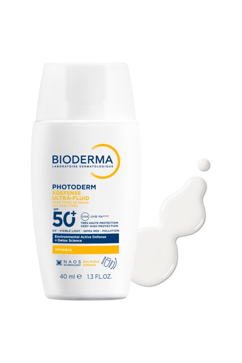 Bioderma Невидим флуид със слънцезащита Photoderm Xdefence SPF 50 40 мл