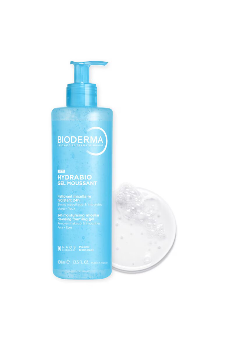 Bioderma Пенообразуващ гел Hydrabio Moussant 400 мл