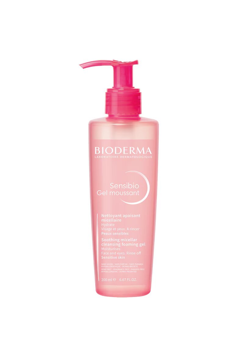Bioderma Почистващ гел Sensibio За чувствителна кожа 200 мл