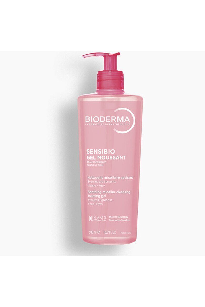 Bioderma Почистващ гел Sensibio За чувствителна кожа 500 мл