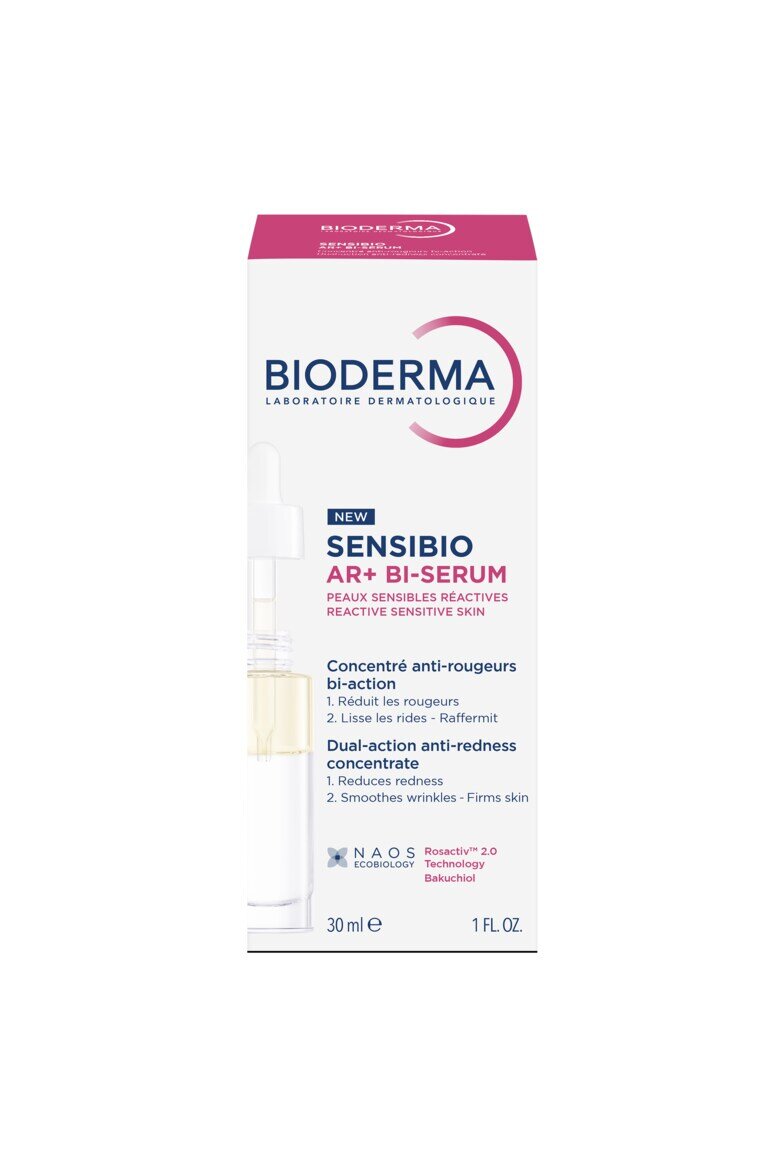 Bioderma Серум Sensibio AR+ против зачервявания за чувствителна кожа Бифазен 30 мл
