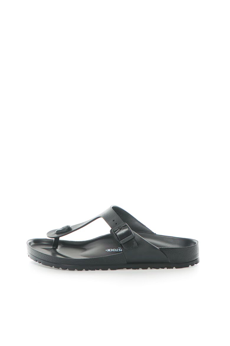 Birkenstock Черни чехли със стандартна ширина