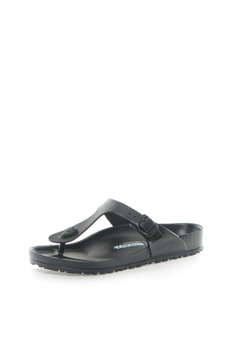 Birkenstock Черни чехли със стандартна ширина