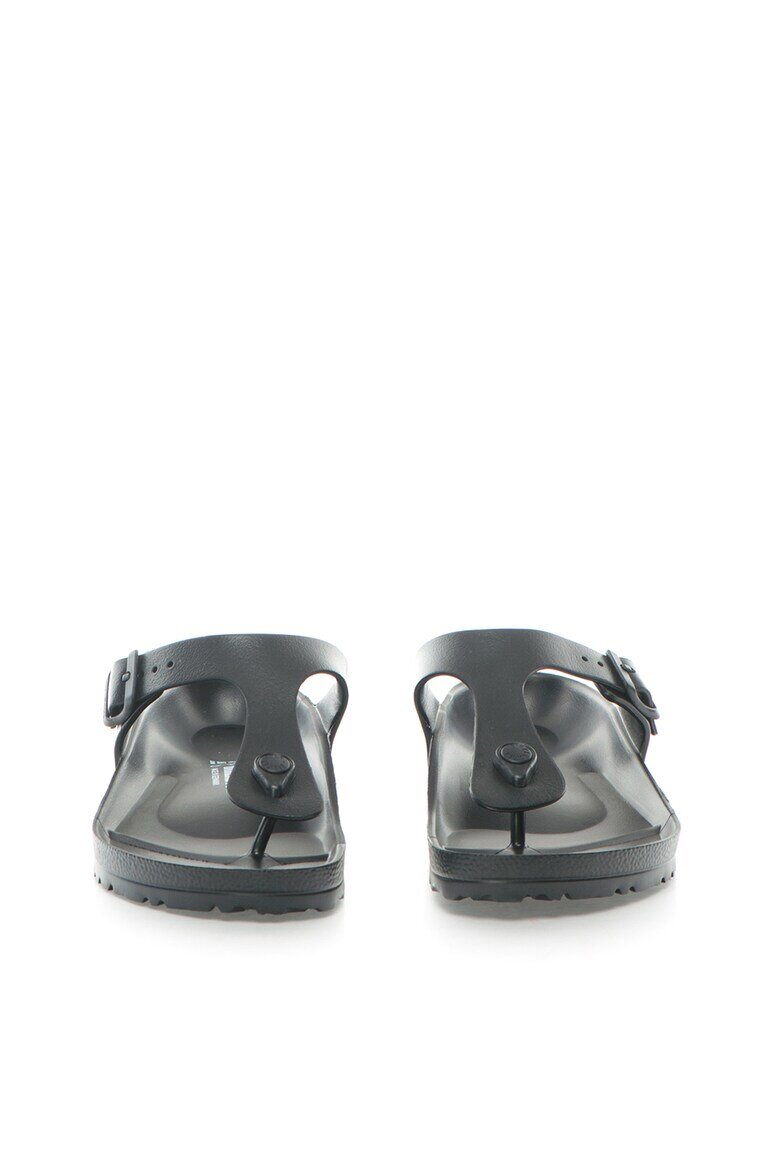 Birkenstock Черни чехли със стандартна ширина
