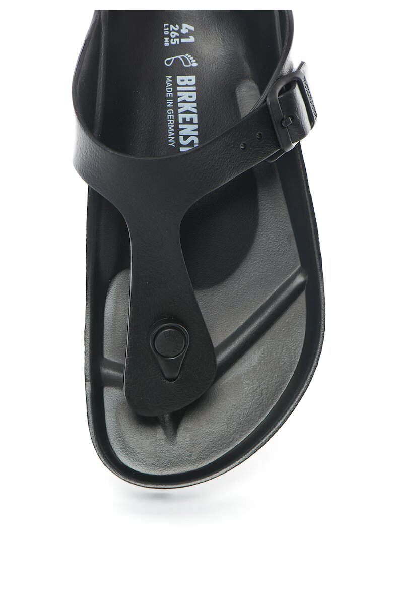 Birkenstock Черни чехли със стандартна ширина