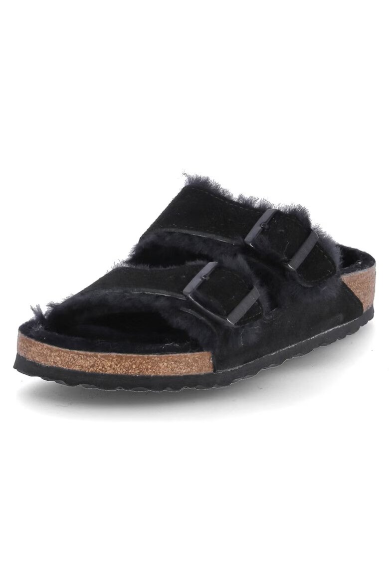 Birkenstock Дамски чехли Arizona - Синтетични - Черни