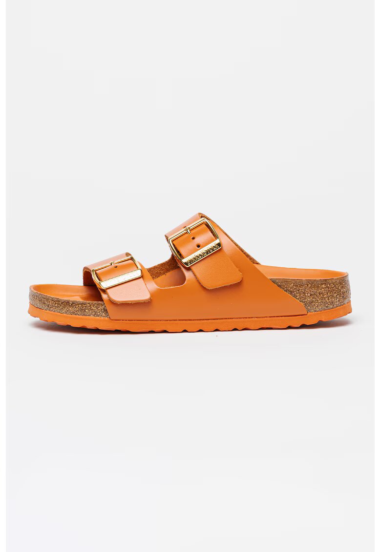 Birkenstock Кожени чехли Arizona Lena с тока