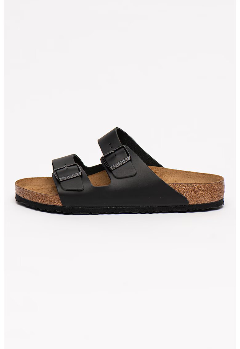 Birkenstock Кожени чехли Arizona с тока