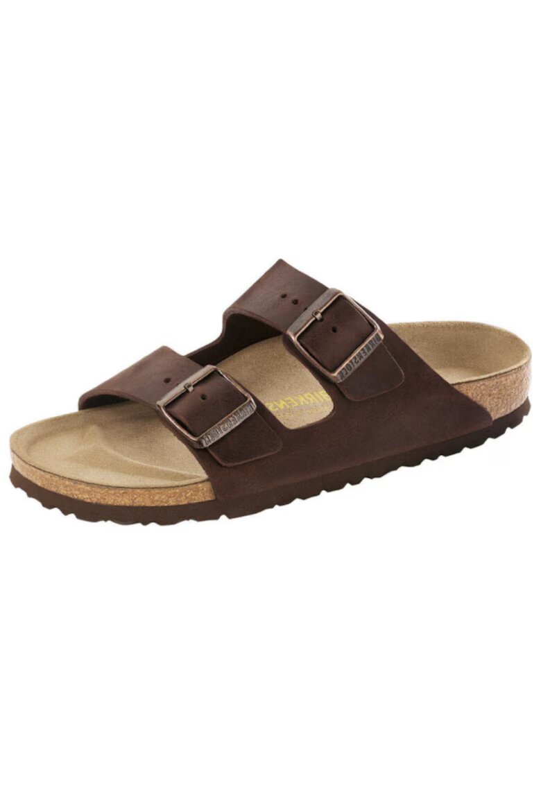 Birkenstock Унисекс кожени чехли Arizona с токи