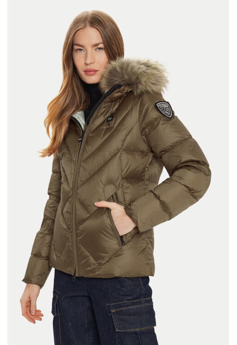 Blauer Дамско яке - 304445620 - Полиамид - Кафяво - Кафяв