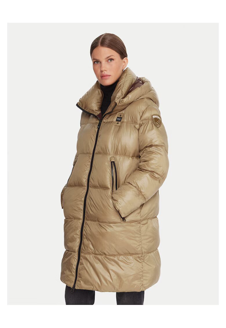 Blauer Дамско зимно яке - синьо - полиамид - XL INTL - кафяво