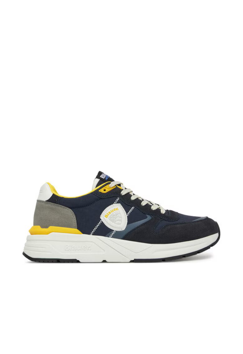 Blauer Мъжки спортни обувки - S5RAY01/NYN - Blue - Textile - 44 EU - Navy/Grey - Сив/Тъмносин