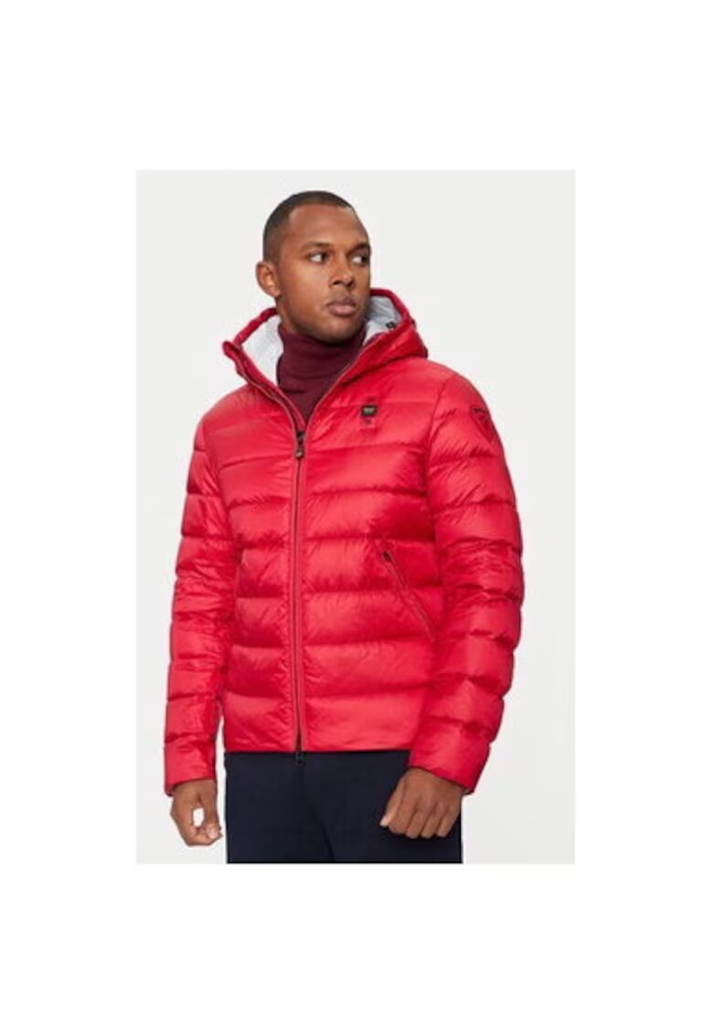 Blauer Мъжко яке - 304446085 - Полиамид - Черно