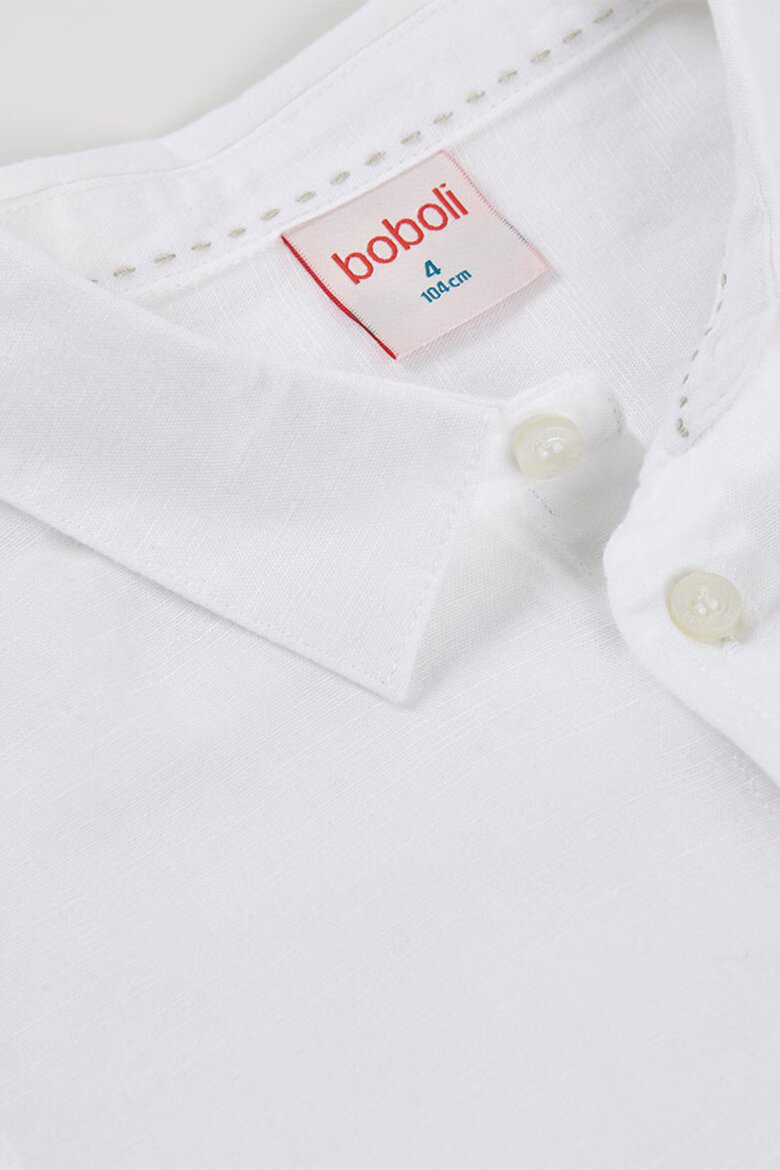 boboli Риза с лен Бял