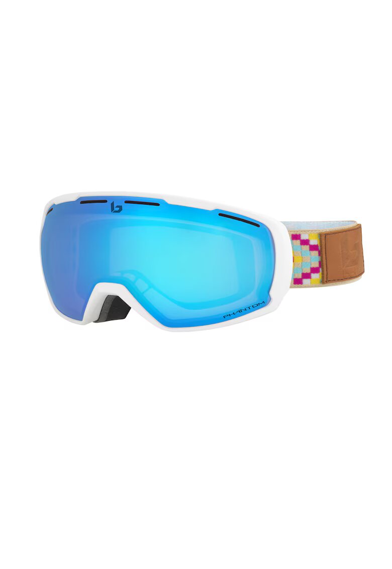 Bolle Ски очила LAIKA MATTE WHITE ETHNIC PHANTOM VERMILLON BLUE