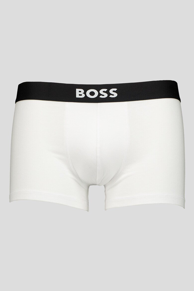 BOSS Боксерки One - 3 чифта Бял/Черен/Сиво-кафяв